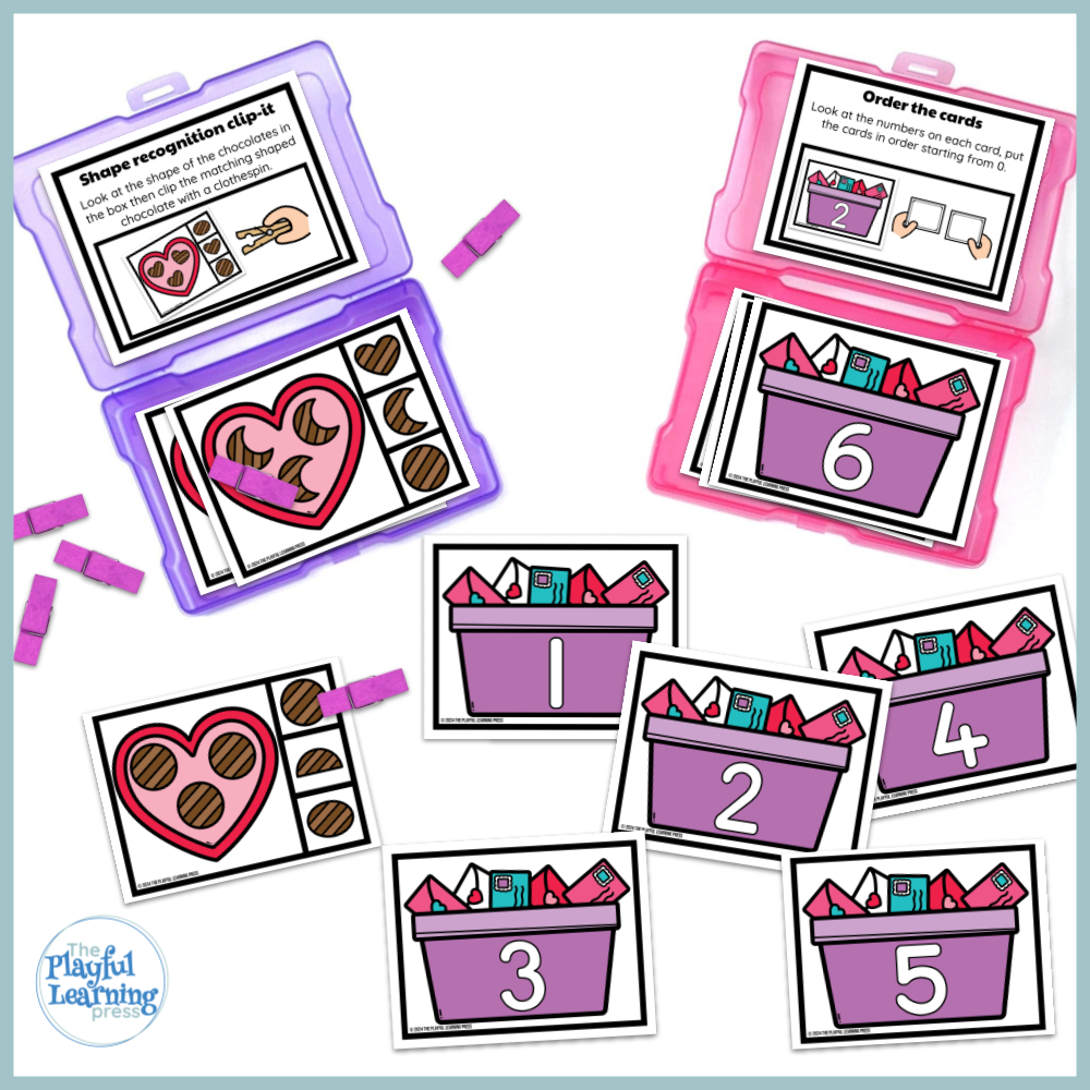 Valentine's task cards