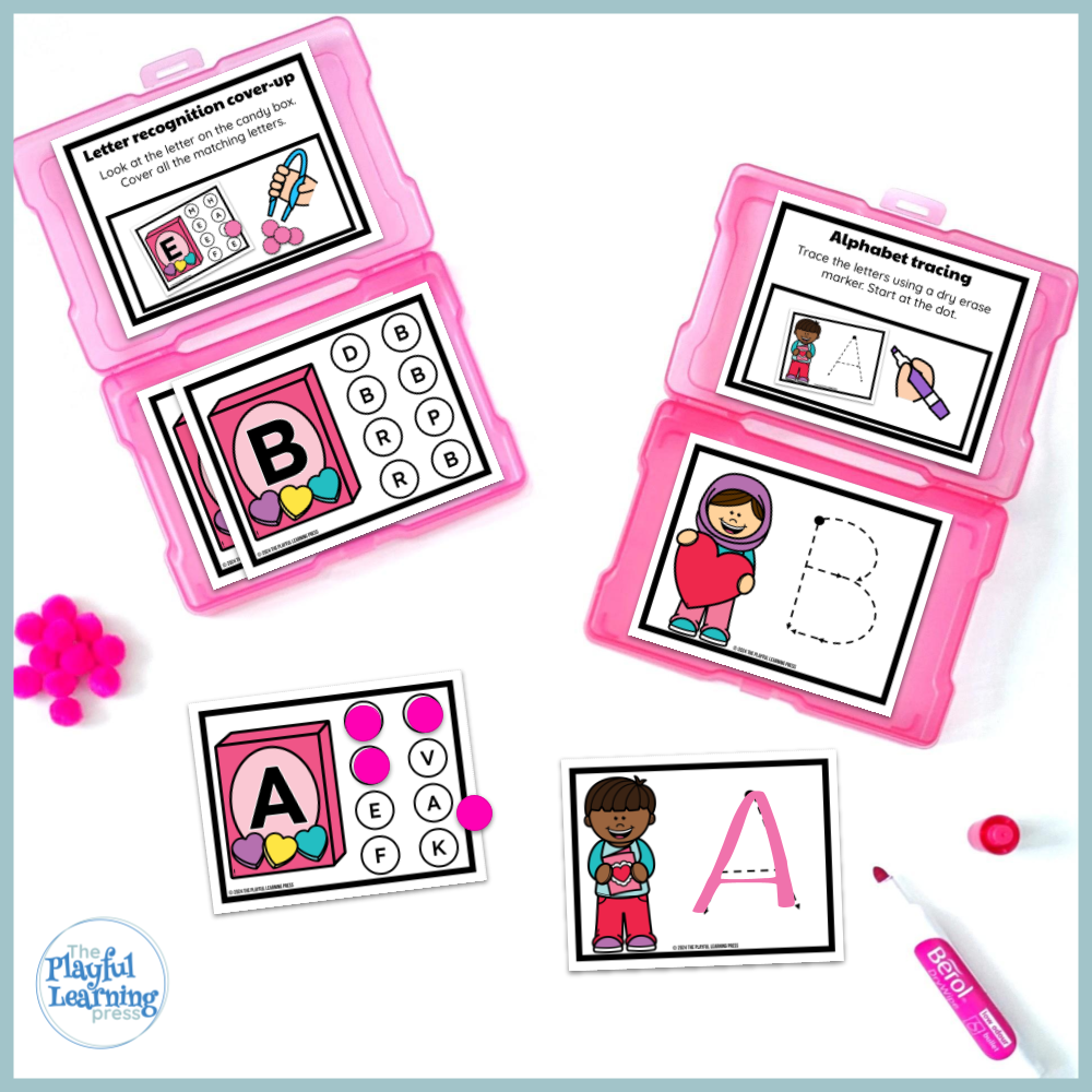 Valentine's task boxes