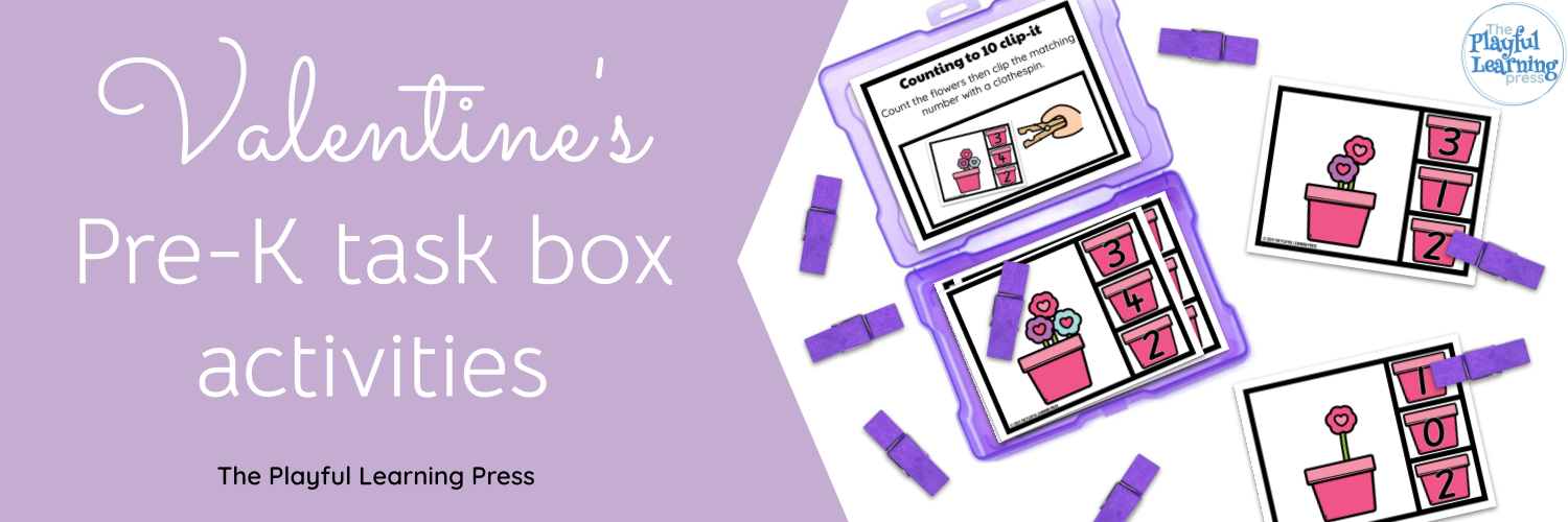 Epic learning unleashed: Valentine’s Task Boxes for Pre-K and Kindergarten