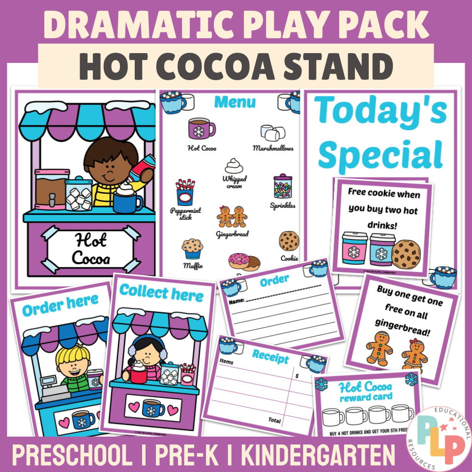 Hot cocoa dramatic play