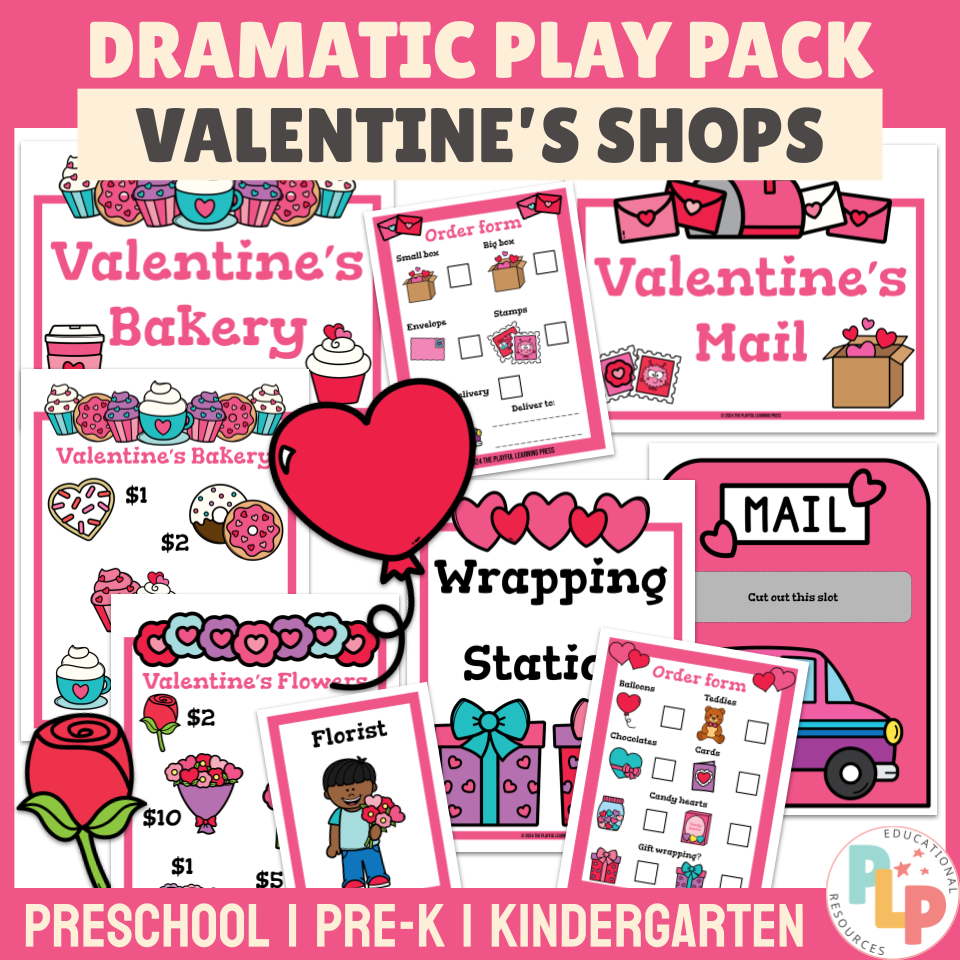 Valentine dramatic play