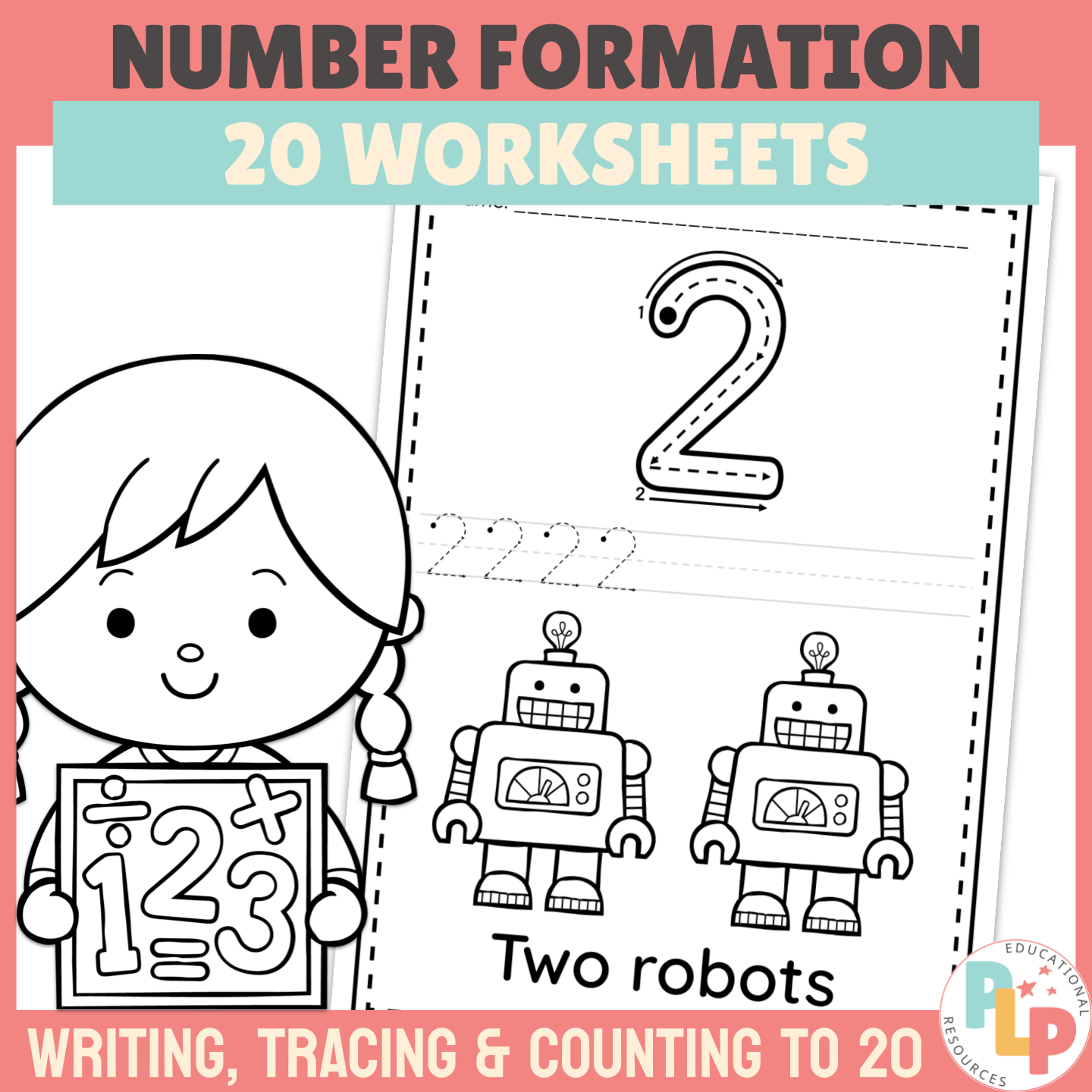 Number formation sheets